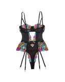 Rainbow Floral Lingerie
