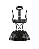 Plaid Schoolgirl Costume Set