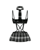 Plaid Schoolgirl Costume Set