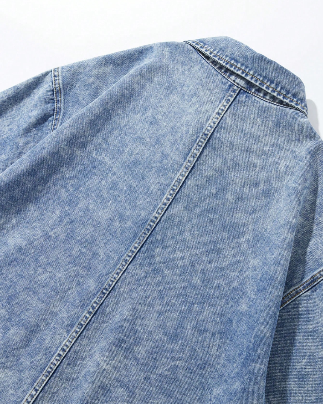 Patchwork Denim Shirt