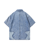Patchwork Denim Shirt