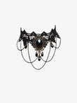 Black Lace Choker Necklace