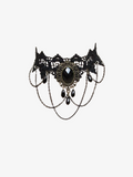 Black Lace Choker Necklace