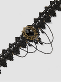 Black Lace Choker Necklace