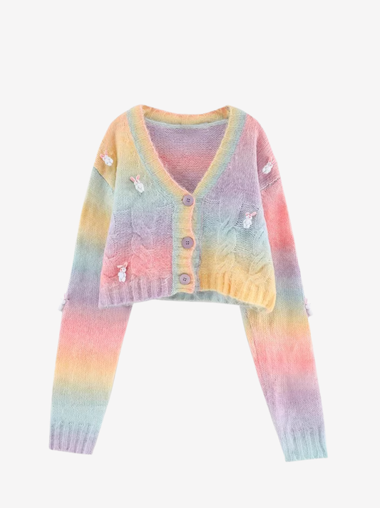 Gilet Arc-en-ciel Lapin