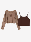 Butterfly Knit Sweater