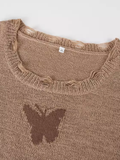 Butterfly Knit Sweater