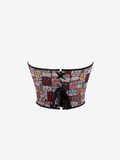 Cat Lace-Up Corset