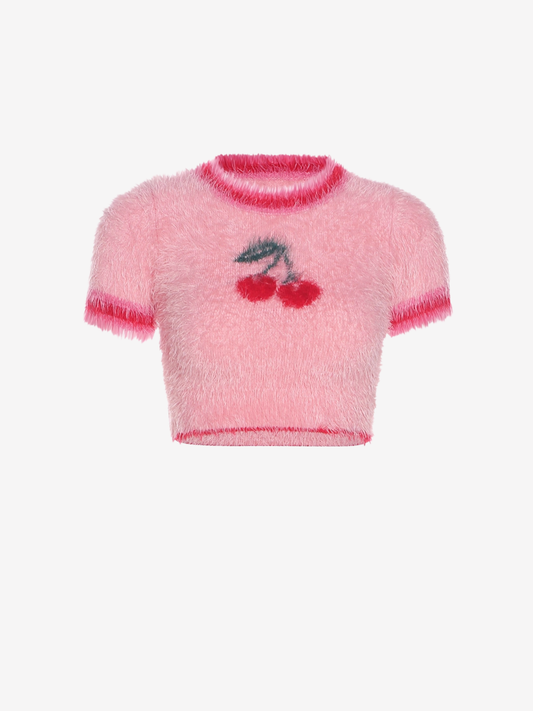 Cherry Crop Top
