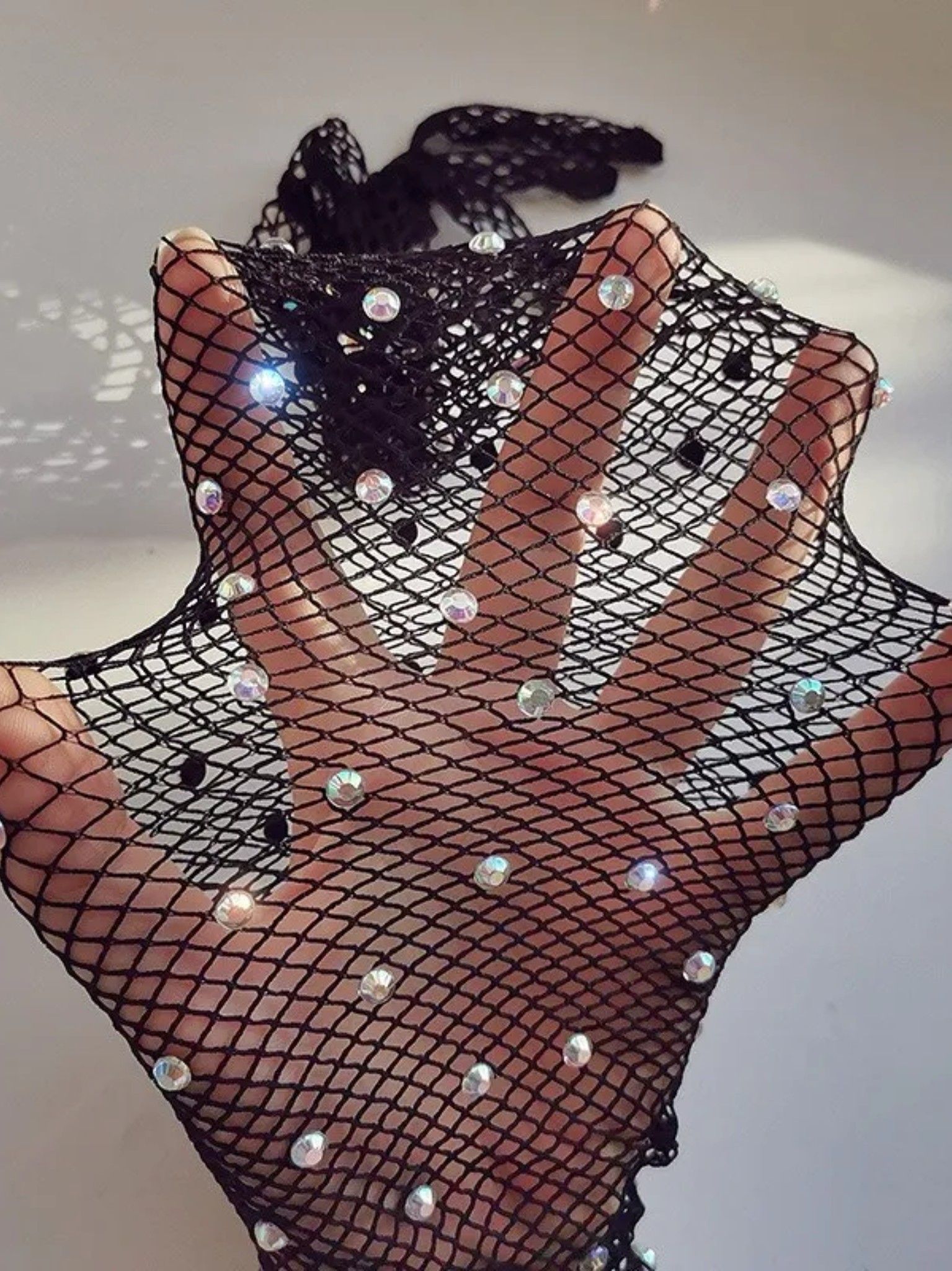 Diamond Hand-Cast Gloves
