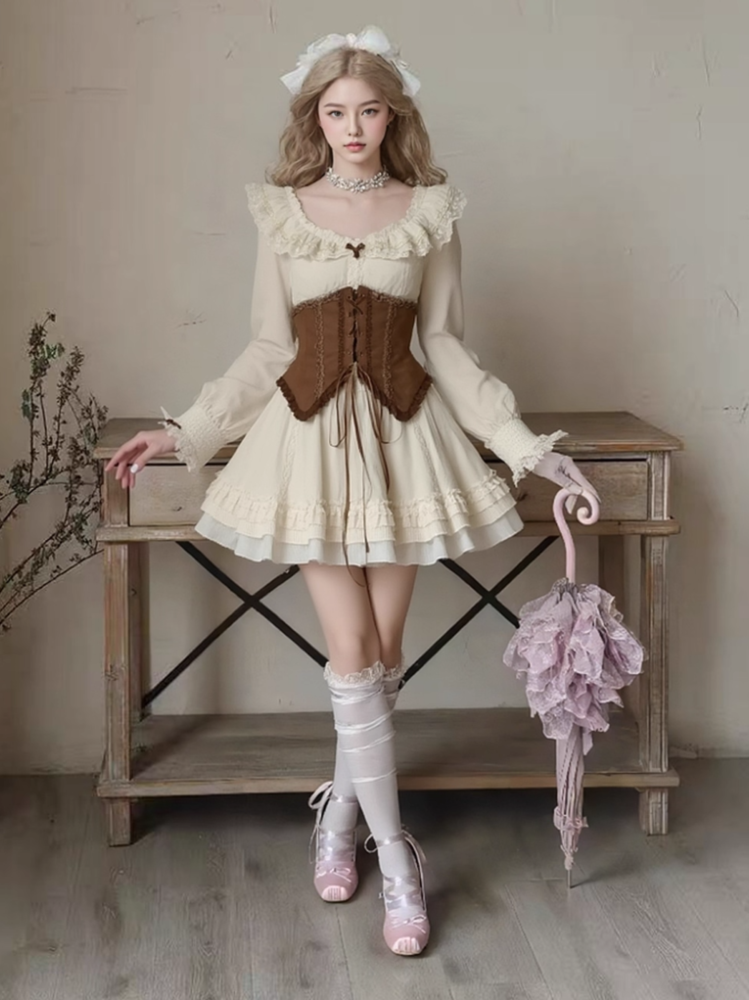 Enchanting Patchwork Dress