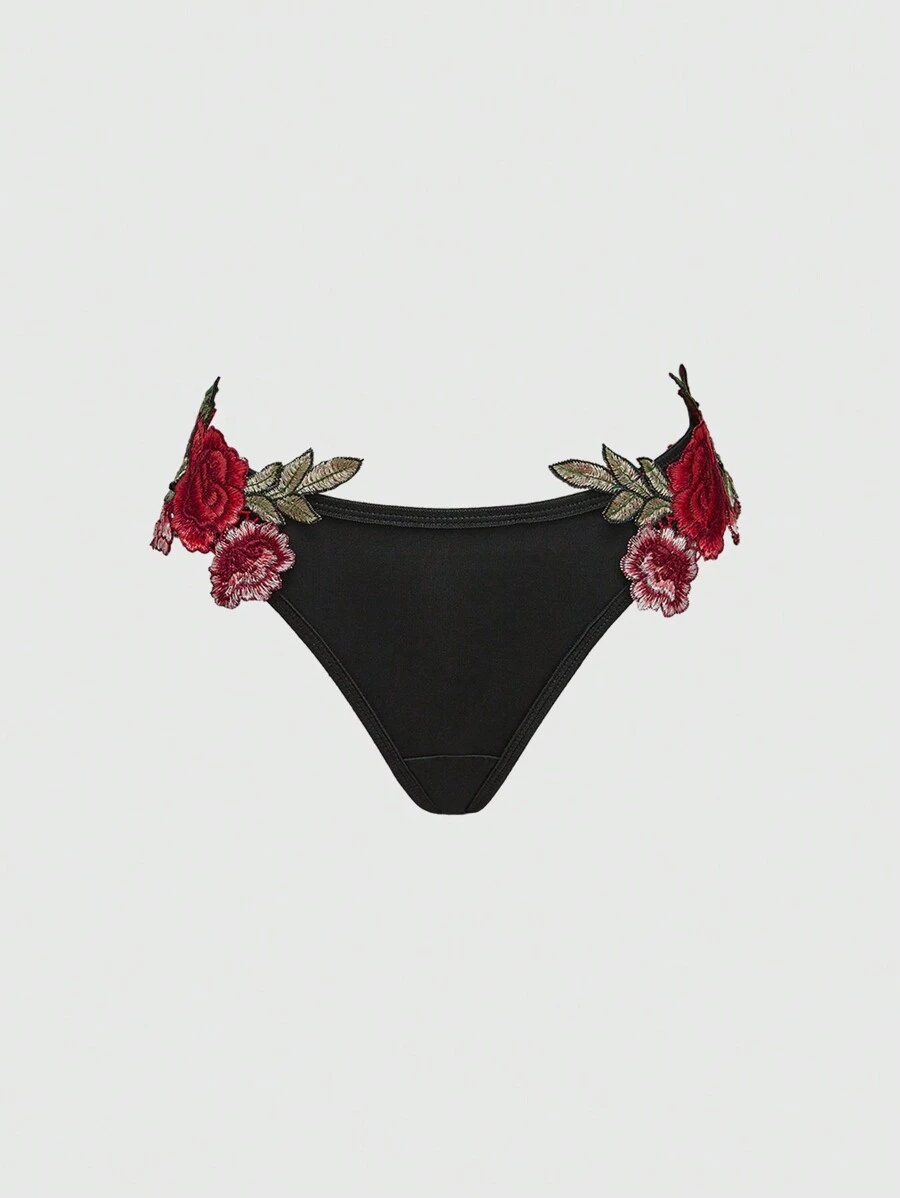 Floral Lingerie.