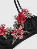 Floral Lingerie.