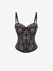 Flower Lace Corset Top