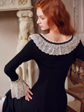 Harp knit dress