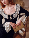 Harp knit dress
