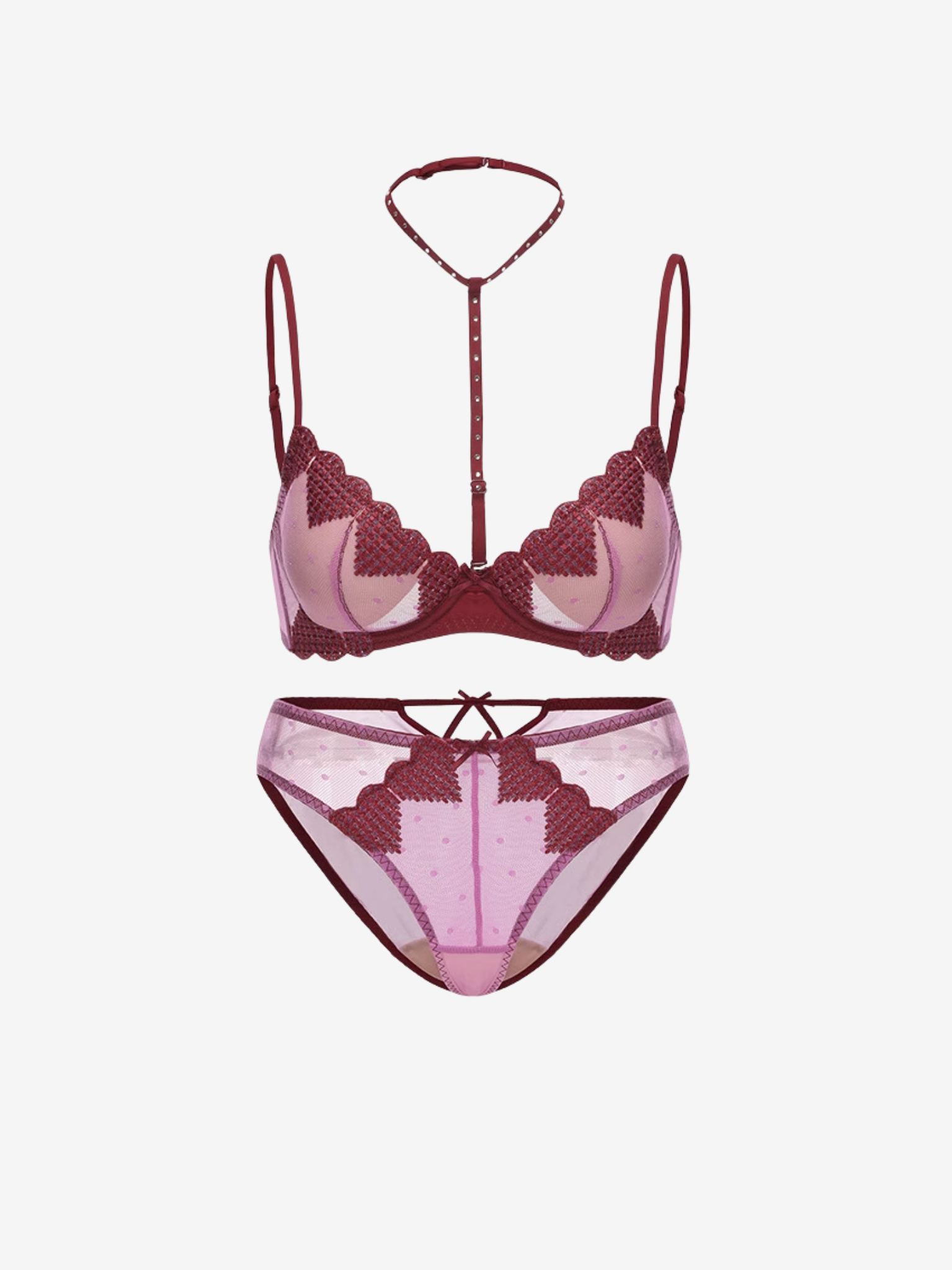 Heart Lingerie Set