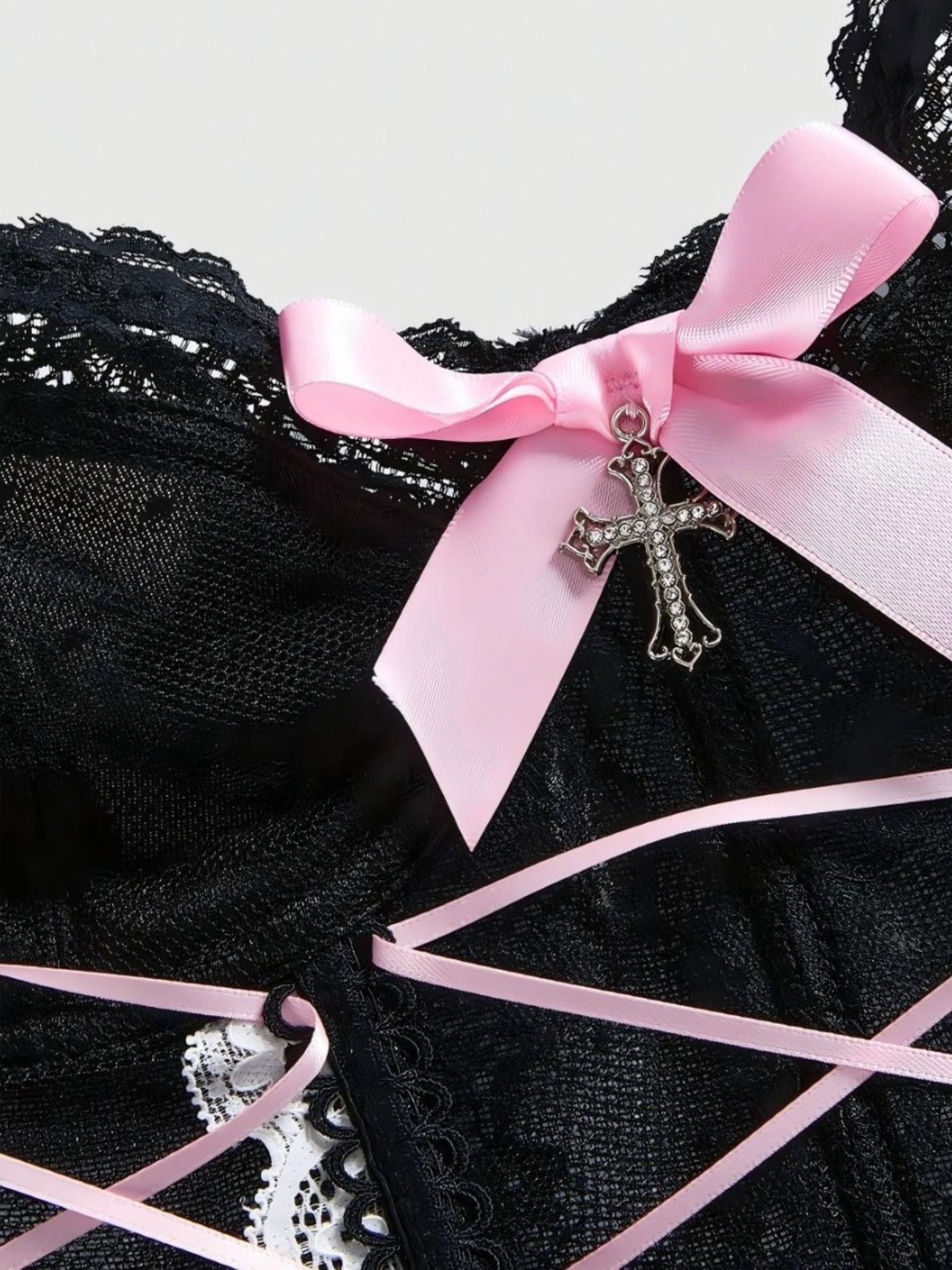 Lace-Up Corset Top