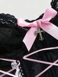 Lace-Up Corset Top