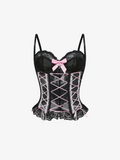Lace-Up Corset Top