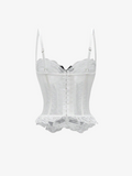 Lace-Up Corset Top