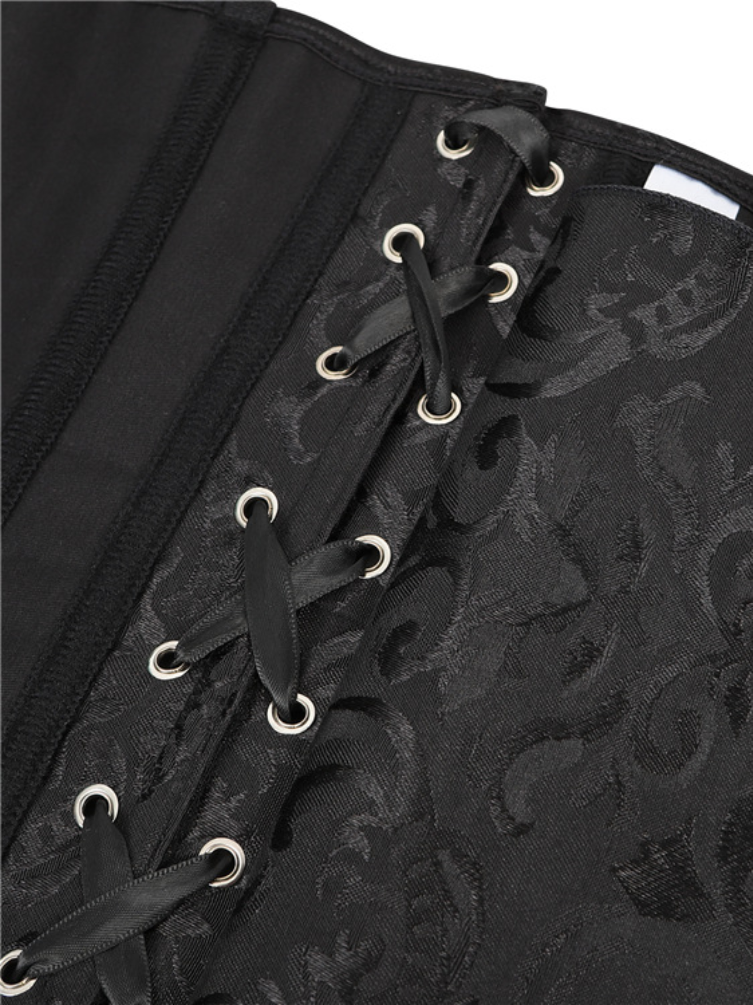 Lace Corset Tuck Waist