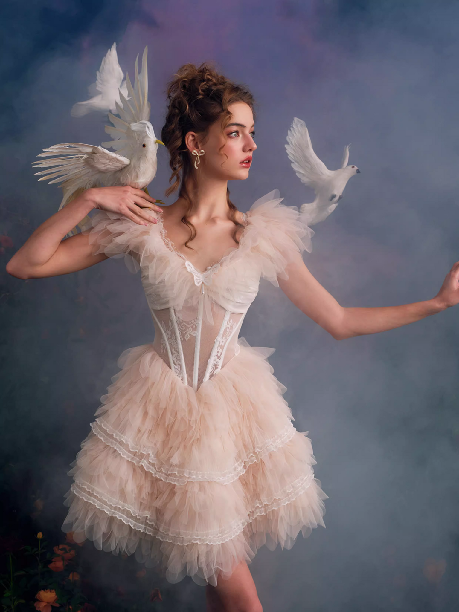Lace Wings Dress