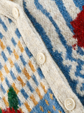 Retro Layered Knitted Vest