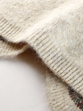Retro Layered Knitted Vest