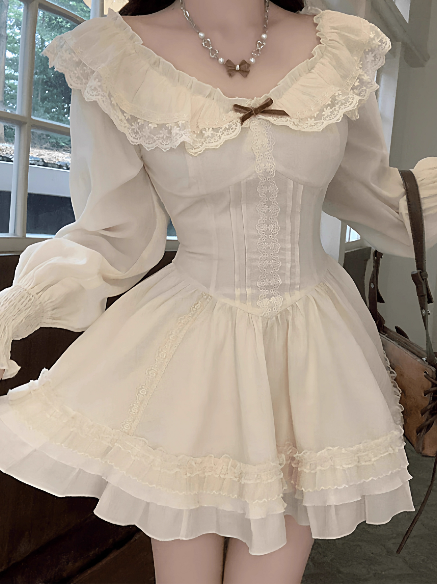 Enchanting Patchwork Dress