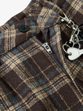Plaid Cargo Pants