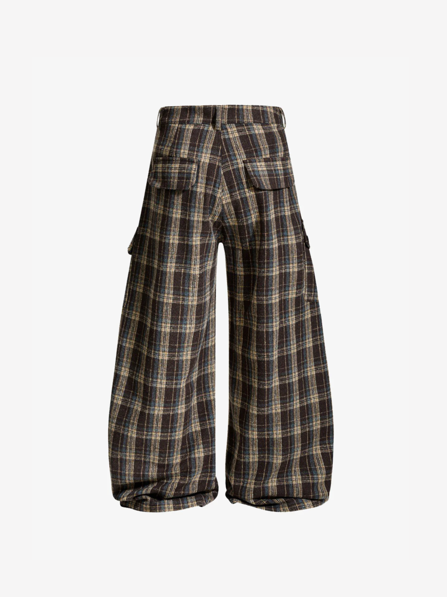 Plaid Cargo Pants