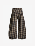 Plaid Cargo Pants