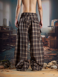 Plaid Cargo Pants
