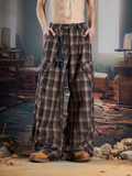 Plaid Cargo Pants