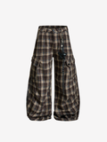 Plaid Cargo Pants