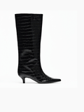 Pointed Toe High Boots