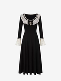 Harp knit dress