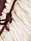 Boho Ruffle Tie top