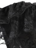 Lace Corset Tuck Waist
