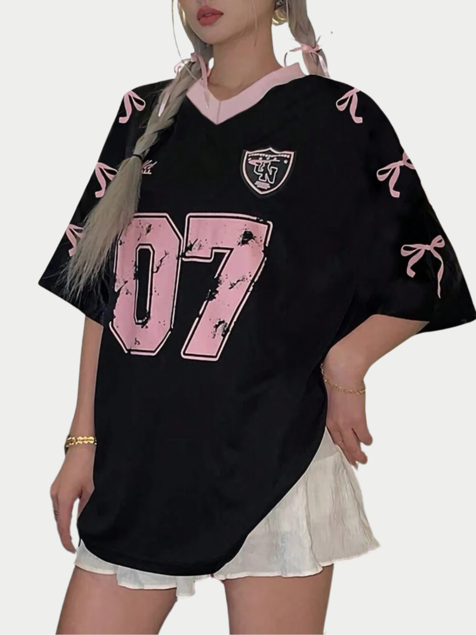 Bow Accent Tee