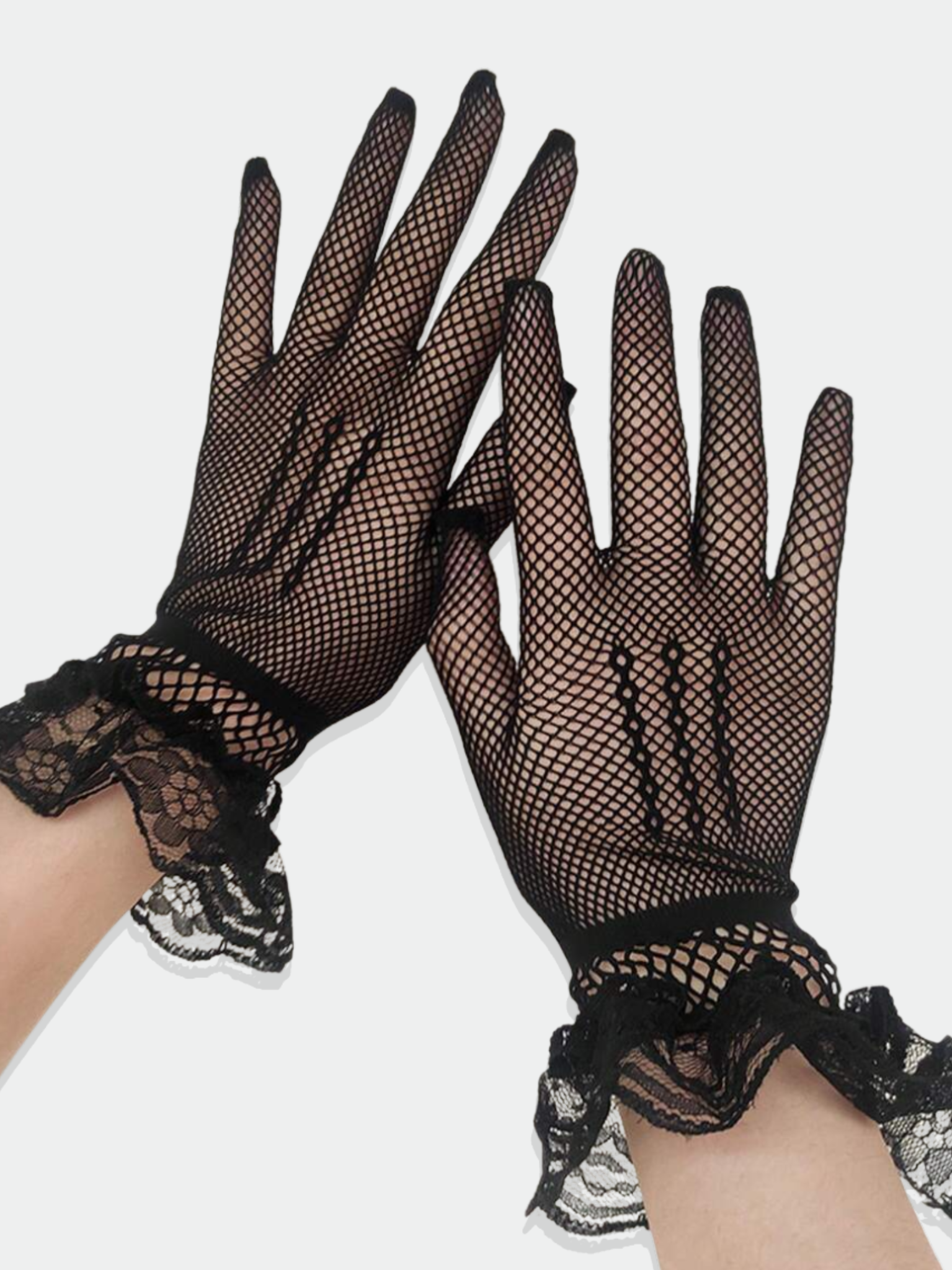 Lace Mesh Gloves