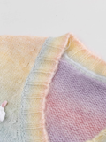 Bunny Rainbow Cardigan