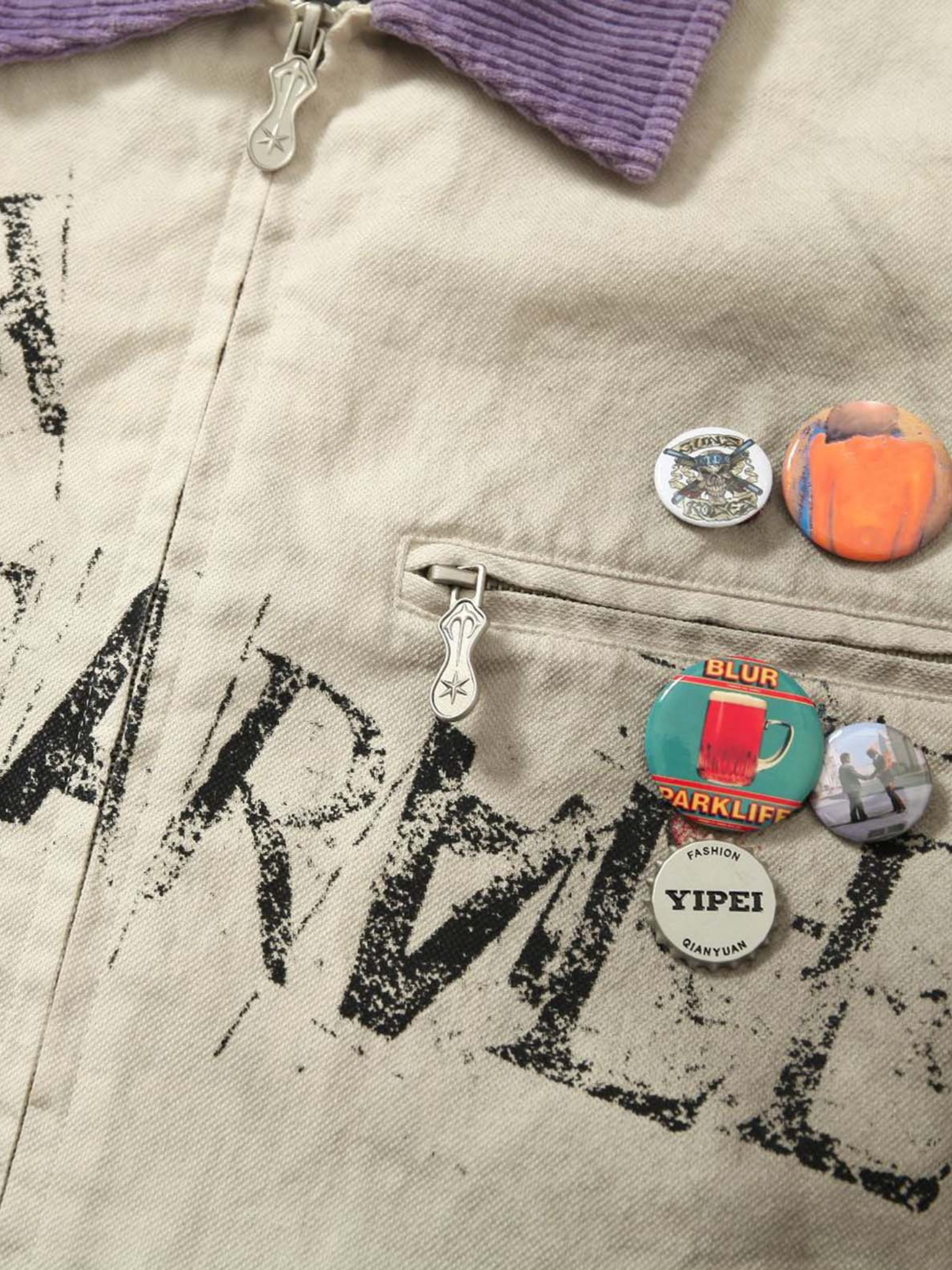 Retro Badge Jacket