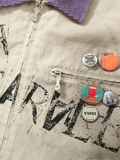 Retro Badge Jacket