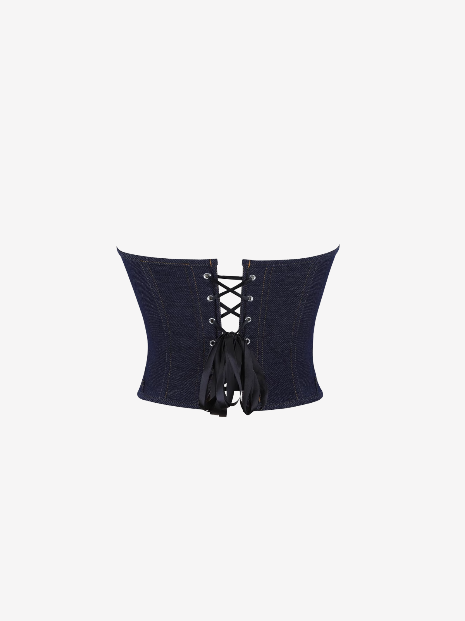 Retro Denim Corset