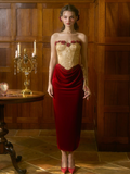 Rose Romantic Red Dress