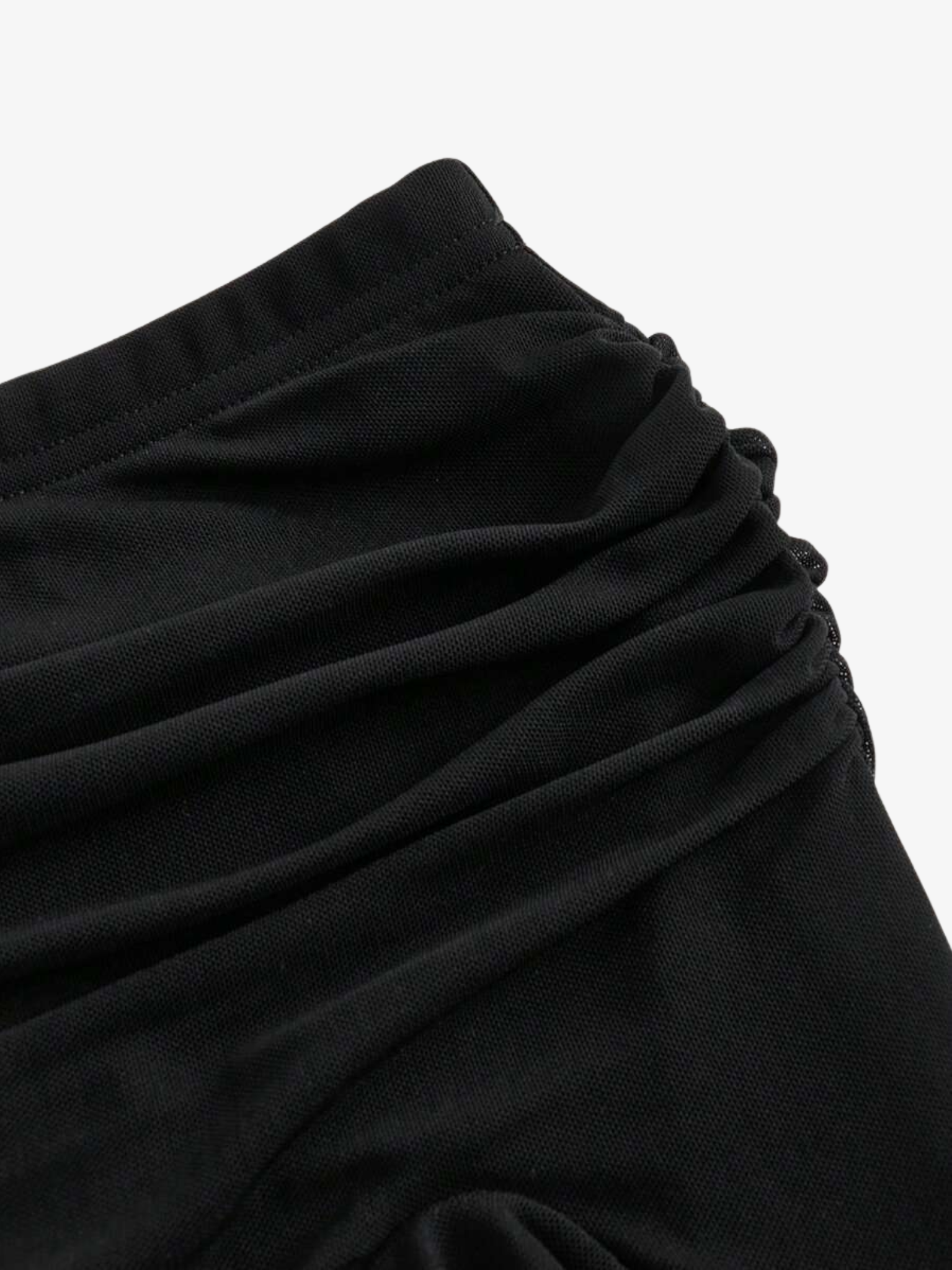 Ruffled Asymmetric Skirt