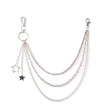 Star Pendant Pants Chain
