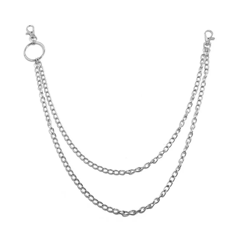 Edgy Street Pants Chain